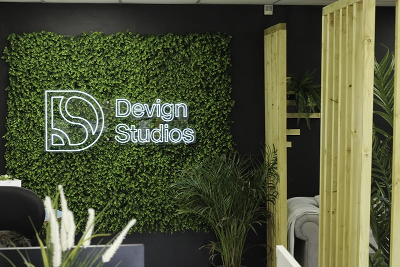 Devign Studios Signage